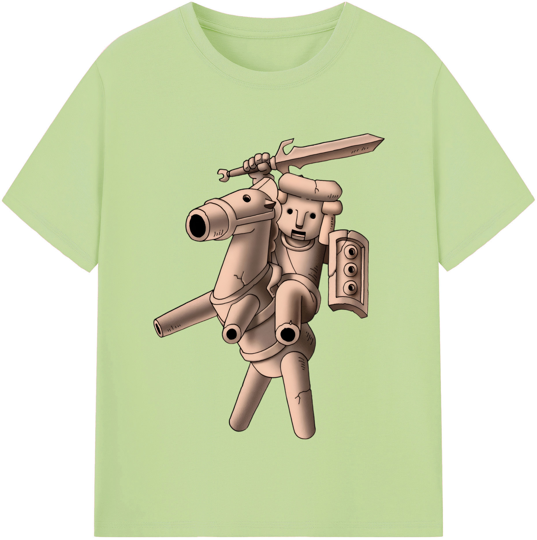（画像用） ドラゴンクエスト Doragon Kuesuto Dragon Quest 綿100％半袖Tシャツ（フロントプリント）